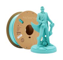 POLYMAKER 70844 3D PRINTER FILAMENT, PLA, 1.75MM, TEAL ROHS COMPLIANT: YES