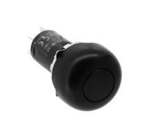 IDEC MW1B-M32B PB SWITCH, DPDT, 10A, 110VAC, PANEL, BLK ROHS COMPLIANT: NO