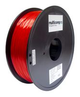 MULTICOMP PRO MP007445 3D FILAMENT, SILK PLA, 1.75MM, 1KG/ RED ROHS COMPLIANT: YES