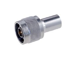 HUBER+SUHNER 65_N-50-0-1/133_NE RF TERMINATOR, N TYPE PLUG, 50 OHM, 4GHZ ROHS COMPLIANT: YES