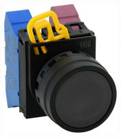 IDEC YW1B-M1B ACTUATOR, PUSHBUTTON SWITCH/PLASTIC/BLK ROHS COMPLIANT: YES