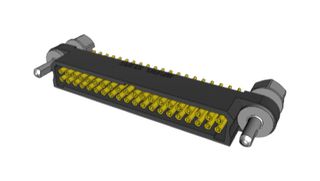 AMPHENOL SOCAPEX MHDAS2F040YDE50 PCB RECEPTACLE, BTB, 40POS, 2ROW, TH