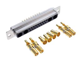682M21WA4SL001 NORCOMP, COMBO D-SUB CONN, RCPT, DC-21WA4 | Newark ...