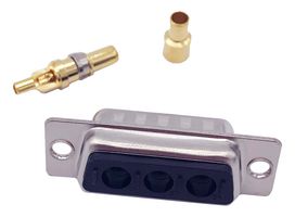 NORCOMP 682M3W3103L001 COMBO D-SUB CONN, PLUG, DA-3W3, PANEL