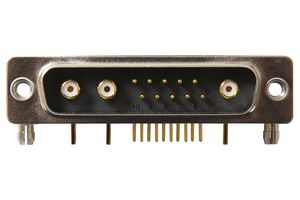NORCOMP 685M13W3103L461 COMBO D-SUB CONN, PLUG, DB-13W3, TH