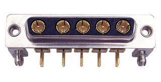 NORCOMP 685M5W5203L461 COMBO D-SUB CONN, R/A RCPT, DB-5W5, TH
