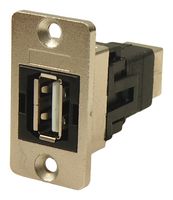 CLIFF ELECTRONIC COMPONENTS CP30609NM USB ADAPTER, 2.0 TYPE A RCPT-B RCPT