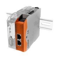 KUNBUS PR100074 NETWORK GATEWAY, RJ45 X 2, DIN RAIL