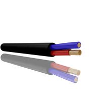 MULTICOMP PRO MP007914 MULTICORE CABLE, 2CORE, 1.5MM2, 100M/BLK