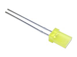 MULTICOMP PRO MP007958 LED, SUPER YEL, 90MCD, 590NM, 2X5.25MM ROHS COMPLIANT: YES