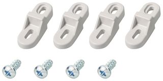 CAMDENBOSS CHDAPB015/4 MOUNTING BRACKET, PLASTIC, 5X12 SCREW ROHS COMPLIANT: YES