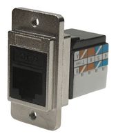CLIFF ELECTRONIC COMPONENTS CP30727M3 ADAPTR, RJ45 JACK-JACK, 8P8C, CAT6 ROHS COMPLIANT: YES