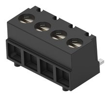 TE CONNECTIVITY 2383941-4 TB, WIRE TO BRD, R/A, 4WAY, 18AWG