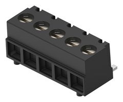 TE CONNECTIVITY 2383941-5 TB, WIRE TO BRD, R/A, 5WAY, 18AWG ROHS COMPLIANT: YES