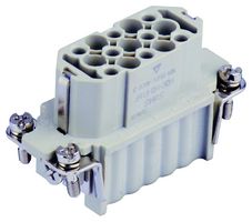 TE CONNECTIVITY T2020152201-000 HEAVY DUTY INSERT, RCPT,15+PE, 10A ROHS COMPLIANT: YES