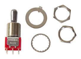 TE CONNECTIVITY - ALCOSWITCH 1-1825139-9 TOGGLE SWITCH, DPDT, 120VAC, 5A, PCB ROHS COMPLIANT: YES