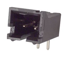 TE CONNECTIVITY - AMP 103635-1 CONN, R/A HEADER, 2POS, 1ROW, 2.54MM