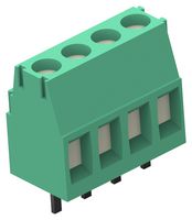 TE CONNECTIVITY - BUCHANAN 284392-2 TB, WIRE TO BRD, R/A, 2WAY, 14AWG