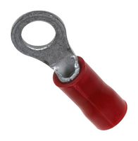 TE CONNECTIVITY - AMP 342106-1 TERMINAL, RING TONGUE, 5/16", RED, 16AWG