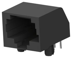 AMP - TE CONNECTIVITY 5555167-1 RJ45 CONN, JACK, 8P8C, 1PORT, CAT3