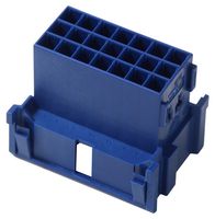 TE CONNECTIVITY - AMP 1-967630-6 AUTOMOTIVE HOUSING, PLUG, 21POS, BLUE