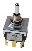 ALCOSWITCH - TE CONNECTIVITY 8-6437630-2 TOGGLE SWITCH, 4PDT, 20A, 250VAC, PANEL
