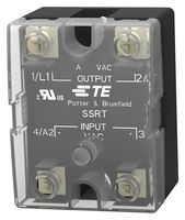 POTTER&BRUMFIELD - TE CONNECTIVITY SSRT-240D25 SOLID STATE RELAY, 25A, 24VAC - 280VAC