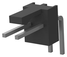 AMP - TE CONNECTIVITY 3-647630-2 CONN, R/A HEADER, 2POS, 1ROW, 2.54MM ROHS COMPLIANT: YES