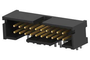 AMP - TE CONNECTIVITY 5103311-5 CONN, R/A HEADER, 20POS, 2ROW, 2.54MM