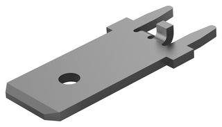 AMP - TE CONNECTIVITY 1217125-1 PCB TERMINAL, 6.35MM X 0.81MM, BRASS ROHS COMPLIANT: YES