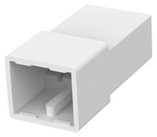 TE CONNECTIVITY 4-180924-0 CONNECTOR HOUSING, PLUG, 2POS, 6.35MM ROHS COMPLIANT: YES