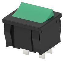 AMP - TE CONNECTIVITY 1634200-9 ROCKER SW, DPST, 10A, 125VAC, PANEL