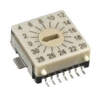 APEM P56SMT163TR ROTARY CODED SW, 32POS, 24V, SMD