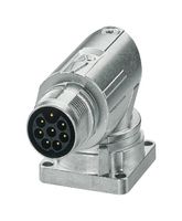 PHOENIX CONTACT 1628505 CIRCULAR CONN, R/A RCPT, 7+PE, CRIMP ROHS COMPLIANT: YES