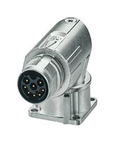 PHOENIX CONTACT 1628527 CIRCULAR CONN, R/A RCPT, 8POS, CRIMP ROHS COMPLIANT: YES