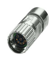 PHOENIX CONTACT 1629053 CIRCULAR CONN, PLUG, 8POS, CRIMP ROHS COMPLIANT: YES