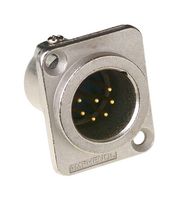 AMPHENOL AUDIO AC7MDZ CONECTOR XLR, MACHO, 7POS, PANEL
