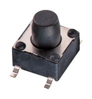 WURTH ELEKTRONIK 430182080816 TACTILE SWITCH, 0.05A, 12VDC, 160GF, SMD ROHS COMPLIANT: YES