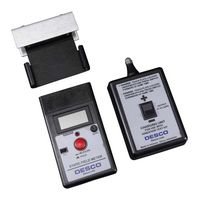 DESCO 19443 AIR IONIZATION TEST KIT, 0 TO 19.99KV/IN