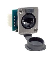 AMPHENOL SINE/TUCHEL RJXS8FG5110 RJ45 CONNECTOR, JACK, 1PORT, PANEL ROHS COMPLIANT: YES