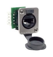 AMPHENOL SINE/TUCHEL RJXS8FG6I RJ45 CONNECTOR, JACK, 1PORT, PANEL ROHS COMPLIANT: YES