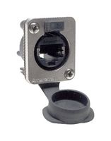 AMPHENOL SINE/TUCHEL RJXS8FG3VB RJ45 CONNECTOR, JACK, 1PORT, PANEL ROHS COMPLIANT: YES