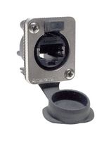 AMPHENOL SINE/TUCHEL RJXS8FG5VB RJ45 CONNECTOR, JACK, 1PORT, PANEL ROHS COMPLIANT: YES