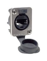 AMPHENOL SINE/TUCHEL RJXS8FG6VB RJ45 CONNECTOR, JACK, 1PORT, PANEL ROHS COMPLIANT: YES