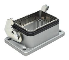 AMPHENOL SINE/TUCHEL C14611F0060018 HEAVY DUTY CONN, 1 LEVER, SIZE E6