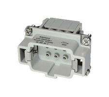 AMPHENOL SINE/TUCHEL C14610A0065001 HEAVY DUTY INSERT, PLUG, 6+PE, 16A ROHS COMPLIANT: YES
