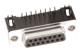 WURTH ELEKTRONIK 618015233821 D SUB CONN, R/A RCPT, 15POS, DA, SOLDER ROHS COMPLIANT: YES
