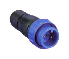 BULGIN LIMITED PX0411/02P/5560 Circular Connector Housing, Buccaneer 400 Series, Plug, 2, Pin, Cable Mount RoHS Compliant: Yes