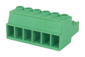 AMPHENOL ANYTEK ET0301500000G TERMINAL BLOCK, PLUGGABLE, 3WAY, 8AWG