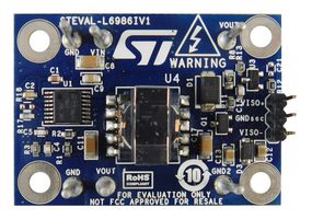 STMICROELECTRONICS STEVAL-L6986IV1 PLACA EVAL